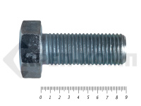 Болты DIN 931, с неполной резьбой, цинк, 36х 90 мм, пр.8.8 (25 кг/21)