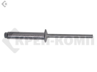 Заклепка алюминий/сталь 4х 21 (50шт) (14,5-16,5 мм) KENNER-SRC