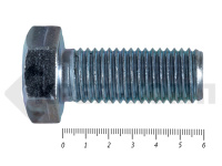 Болты DIN 931, с неполной резьбой, цинк, 24х 60 мм пр.8.8 МОСКРЕП (1шт/0,3)