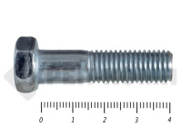 Болты DIN 931, с неполной резьбой, цинк, 12х 40 мм пр.8.8 МОСКРЕП (48 шт/2.5)