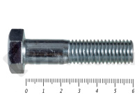 Болты DIN 931, с неполной резьбой, цинк, 14х 60 мм пр.8.8 (25 кг/255)