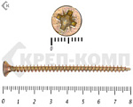 Саморез желтый цинк POZY 5х 80 (1800шт) – фото
