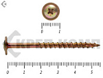 Саморезы с прессшайбой по дереву HIMTEX, Wood-Plate 4.0х55 мм (25шт) – фото
