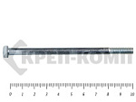 Болты DIN 931, с неполной резьбой, цинк, 6х 100 мм, пр.8.8 МОСКРЕП (2.0кг/103) – фото