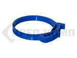 Хомут силовой пластиковый Ø60-55 (ППр) синий (10 шт) Clip-Track – фото