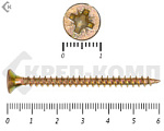 Саморез желтый цинк POZY 5х 60 (2500шт) – фото