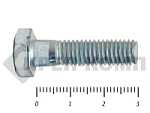 Болты DIN 931, с неполной резьбой, цинк, 8х 30 мм пр.8.8 (25 кг/1460) – фото