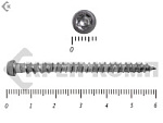 Саморезы для террас из нерж. стали А4 с двойной резьбой Rusconnect 5х60 мм (200 шт) – фото